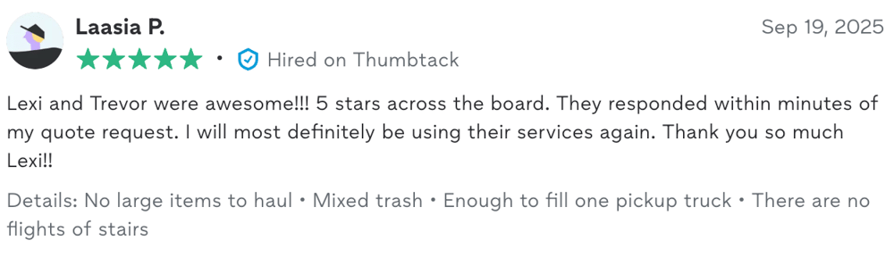 5-star review